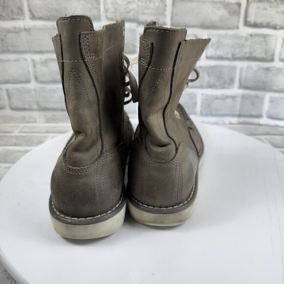 Timberland Earthkeepers Original 6-Inch Men’s Size 11 Grey Leather Lace Up Boots - Picture 6 of 11